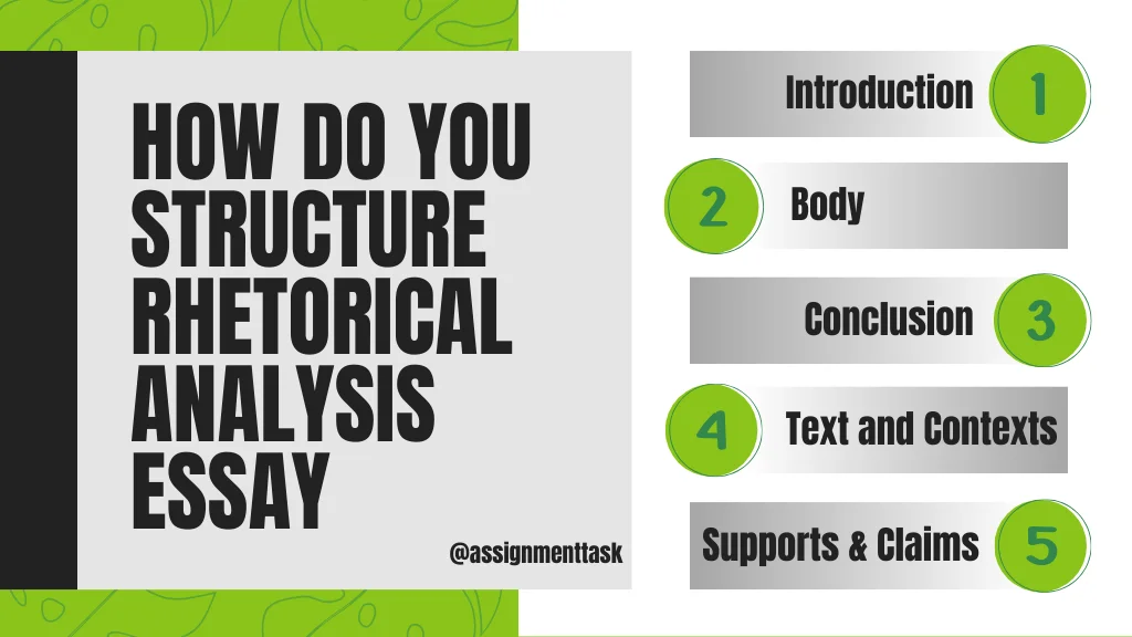 How Do You Structure Rhetorical Analysis Essay