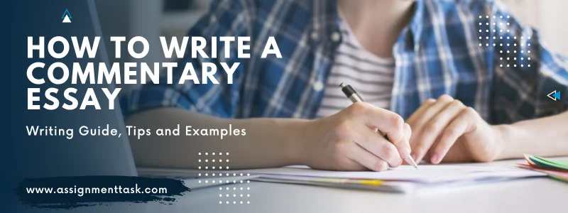 How to Write a Commentary Essay How to Write a Commentary Essay